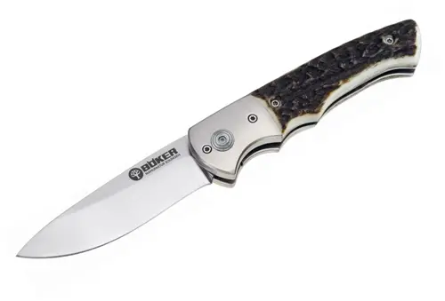 Titan Hunter Knife – Stag-Style Handle, Full-Tang Construction 1