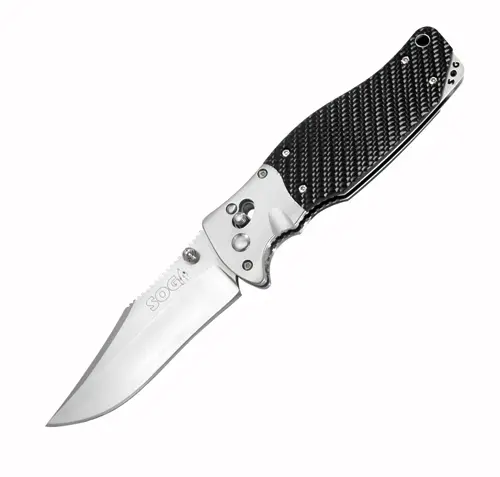 Tomcat 3.0 Compact Pocket Knife With Nylon Carry Pouch 1