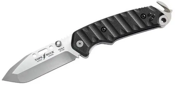 Tops Responder Csar-T Rescue Knife – Tactical Field Ready 1