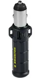 Torpedo 2800 Dual-Charge Flashlight – Black Tactical Model 1