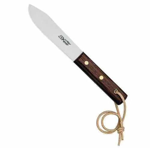 Traditional Boat Knife – Stainless Steel Blade With Natural Wood Handle 1