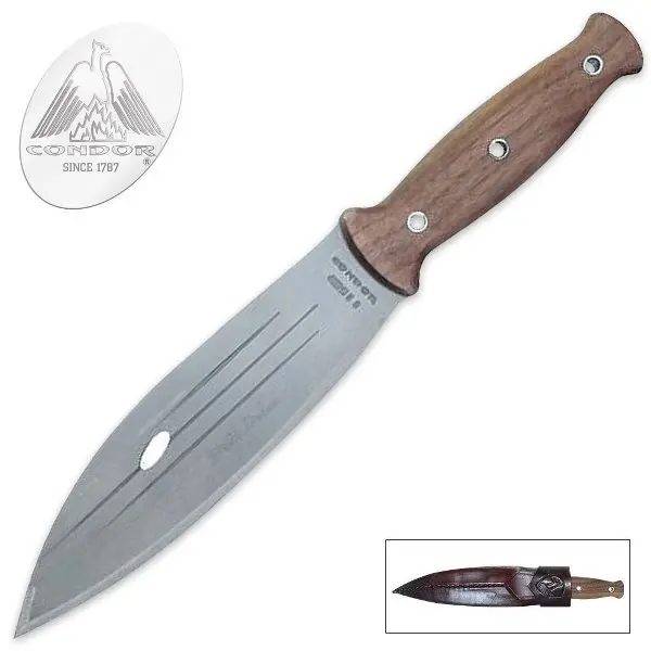 Traditional Primitive Bushcraft Knife 1