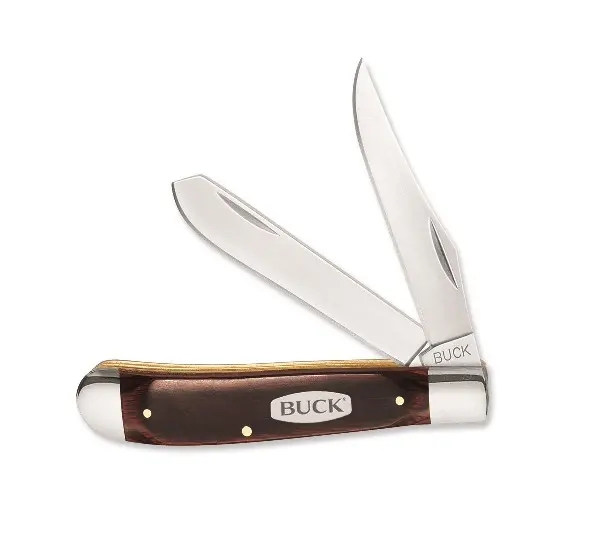 Trapper Knife With Woodgrain Handle – Retail Boxed 1