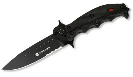 Trip Wire Tactical Fixed Blade Knife – Compact Survival Design 1
