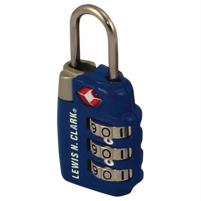 Tsa-Approved Combination Lock Set – 2-Pack, Blue 1
