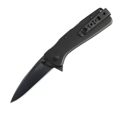 Twitch Xl Titanium-Nitride Coated Pocket Knife In Black 1
