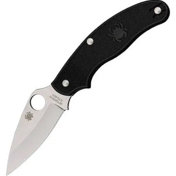 Uk-Style Penknife With Black Frn Handle And Plain Edge 1