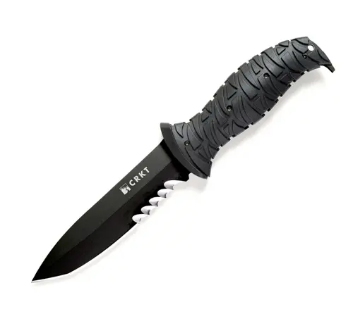 Ultima 5-Inch Black Combo-Edge Tactical Folder 1