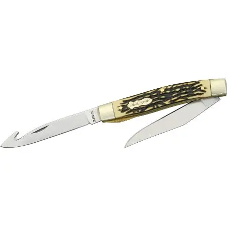 Uncle Henry Pro Skinner – Dual-Blade Muskrat Pattern Knife 1