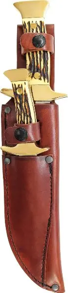 Uncle Henry Two-Piece Full-Tang Bowie Fixed-Blade Set 1