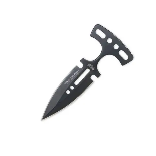 Undercover Magnum Push Dagger – Matte Black Combat Design 1