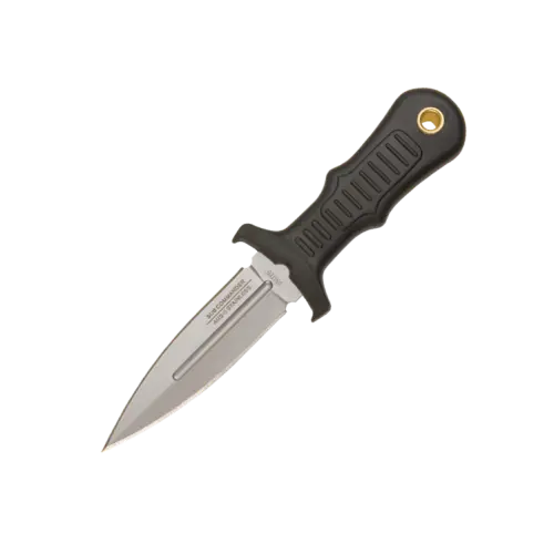 United Combat Command Mini Boot Knife With Silver Finish 1