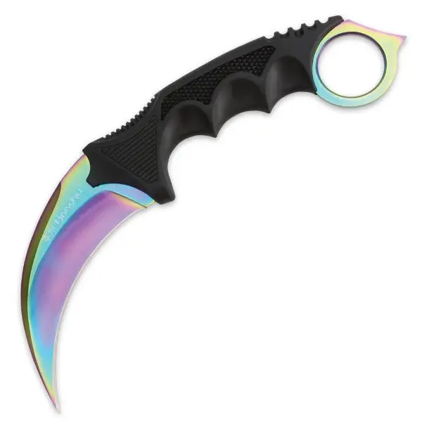 United Cutlery Titanium Rainbow Honshu Knife 1