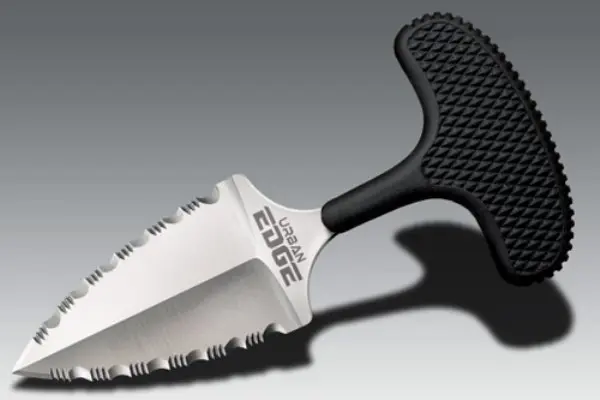 Urban Edge Tactical Knife – Double-Serrated Blade, Compact Frame 1