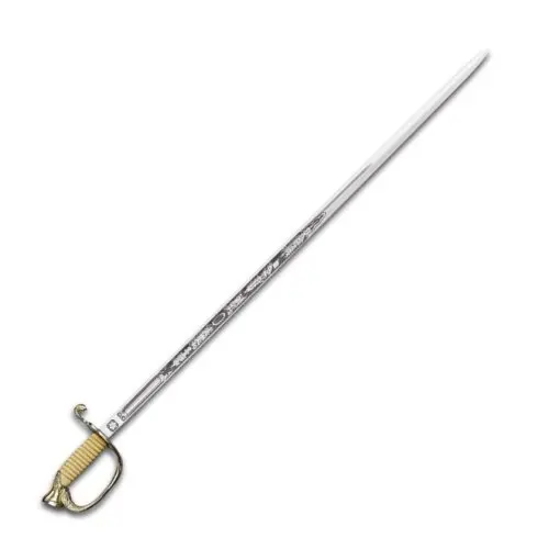 Us Naval Officer Sword Replica – Authentic Issue-Style Handle 1