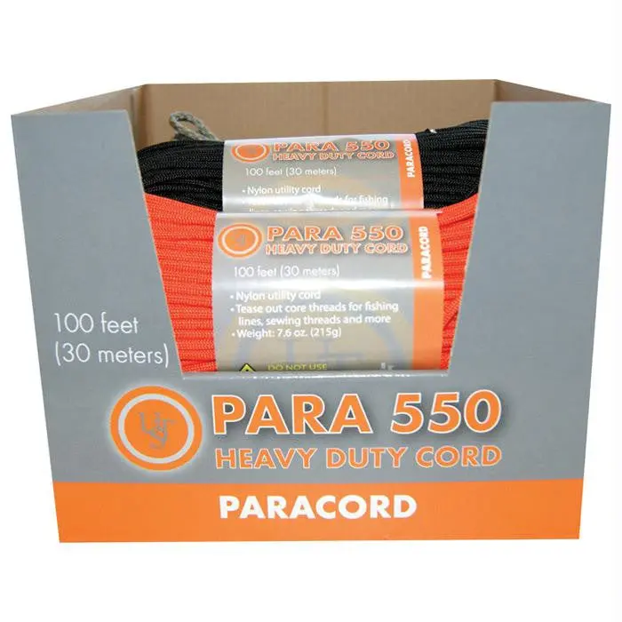 Ust 550 Paracord – Astm Certified, 100 Ft, 9-Strand Core 1