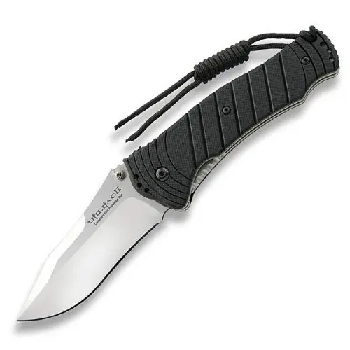 Utilitac Ii Jpt-3S Tactical Drop Point Blade – Matte Black 1