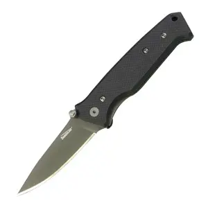 Vallotton Signature Medium-Fixed Blade – Plain Edge 1