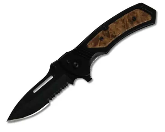 Velocity Automatic-Assist Knife – 4.5-Inch Aluminum Handle 1