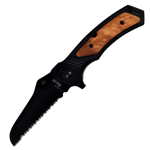 Velocity Ii Folding Knife – 3.5-Inch Serrated Edge With Pocket Clip 1