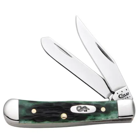 Vintage-Style Bermuda Green Tiny Trapper Pocket Knife 1