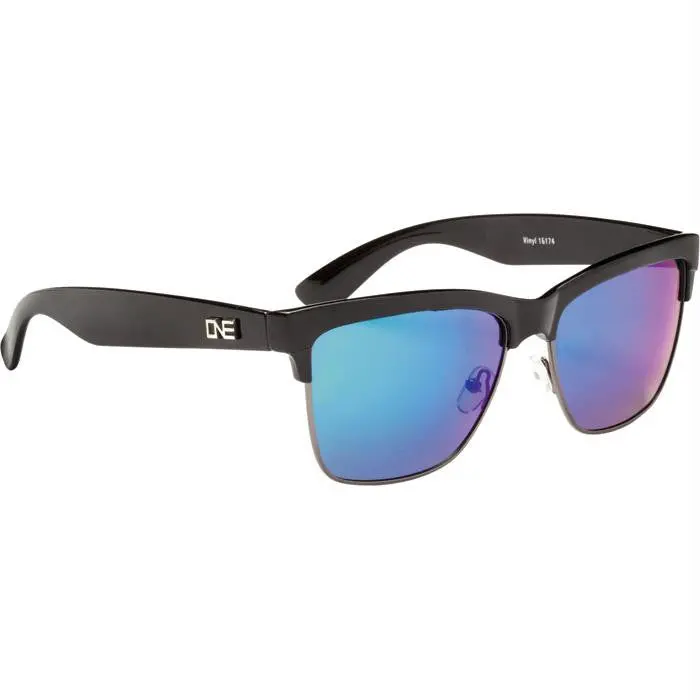 Vinyl Black Polarized Sunglasses 1