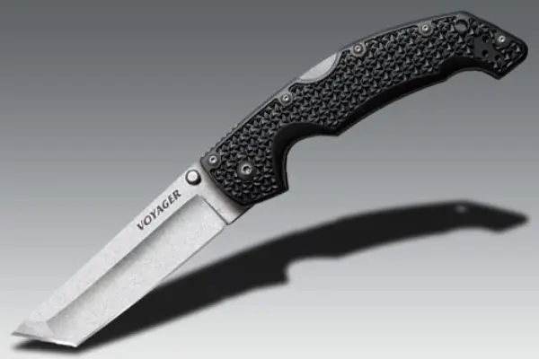 Voyager Large Tanto Knife With Plain Edge 1