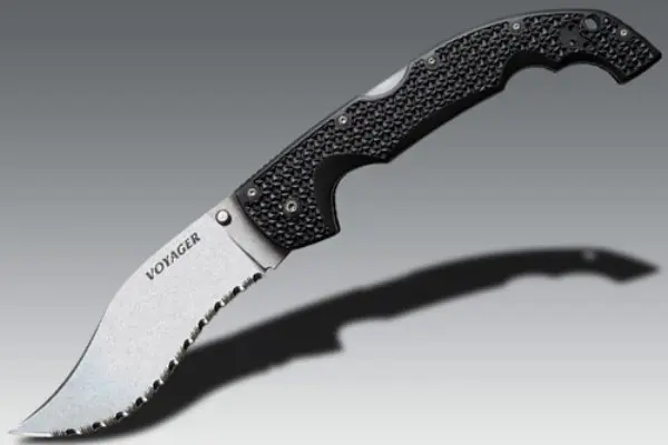 Voyager Vaquero Xl Serrated Folding Knife 1