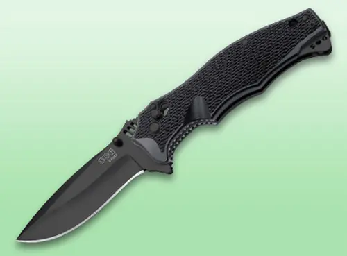 Vulcan Black Titanium-Nitride Coated Folding Knife 1