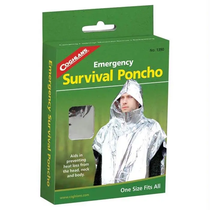 Waterproof Emergency Survival Poncho For Outdoor Use 1