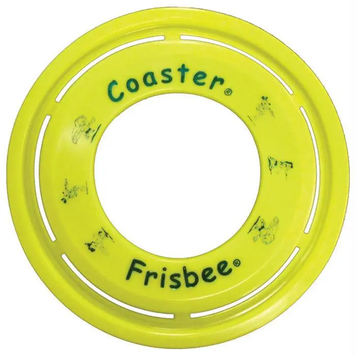 Whamo Coaster Ring Toy – Yellow Flexible Disc 1