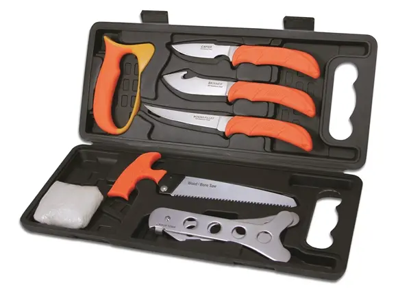 Wild-Pak Professional Game Processing Knife Kit 1