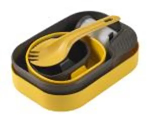 Wildo Camp-A-Box – Lemon Yellow, Includes Spork 1