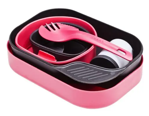 Wildo Camp-A-Box – Pink, Complete Kit 1