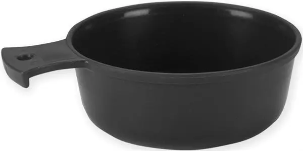 Wildo Kasa Ceramic Bowl In Matte Black 1