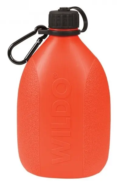 Wildo Orange Hiker Bottle – Portable Hydration Flask 1
