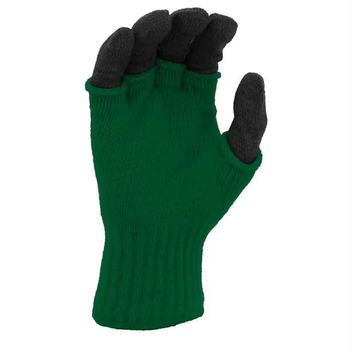 Women’S Green-Black Fingerless Combo Gloves 1