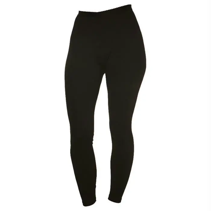 Women’S Polypro Base Layer Pants – Small, Black 1