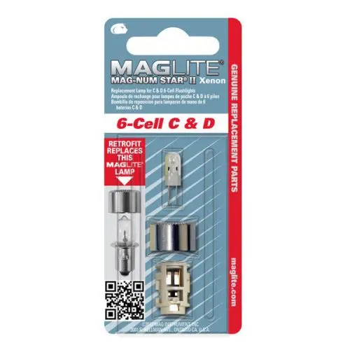 Xenon Replacement Bulbs – 6-Pack For Tactical Flashlights 1