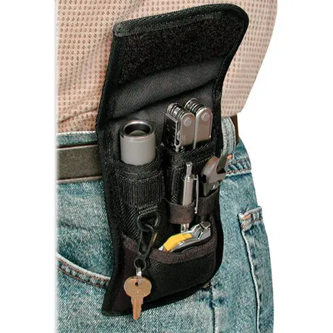 Xl Clip-On Utility Holster For Pock-Its – Matte Black 1