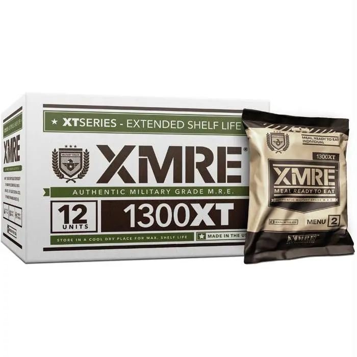 Xmre 1300Xt 12-Meal Ready-To-Eat Kit With Portable Heaters 1