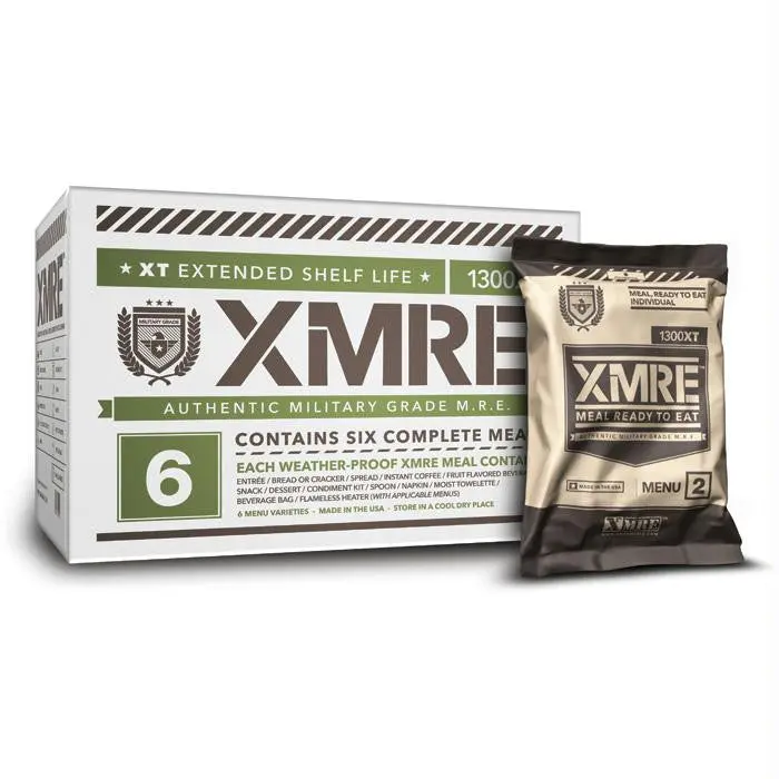 Xmre 1300Xt Emergency Food Pack – 6 Meals 1