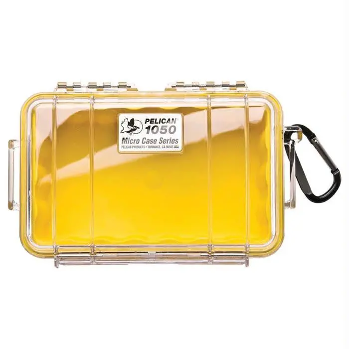 Yellow & Clear Micro Organizer Box – Model 1050 Modular Storage Tray 1