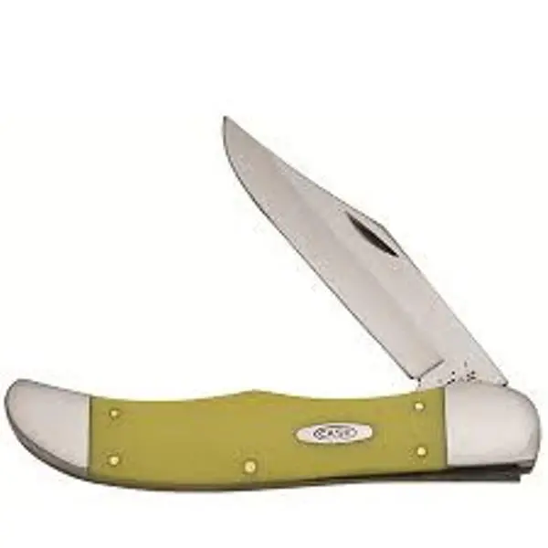 Yellow Cv Folding Hunting Knife 1