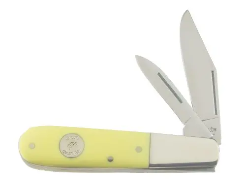 Yellow Derlin Barlow Pocket Knife – 3.5-Inch Blade 1