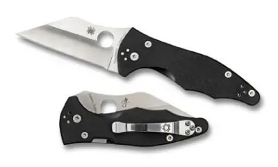 Yojimbo 2 Folding Knife – Satin Plain-Edge Blade, G10 Handle 1