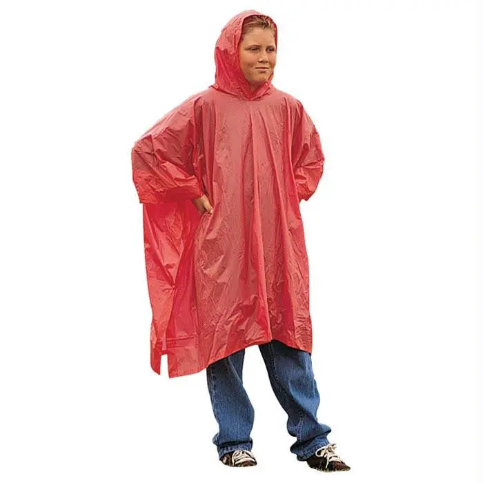 Youth Vinyl Rain Poncho 1