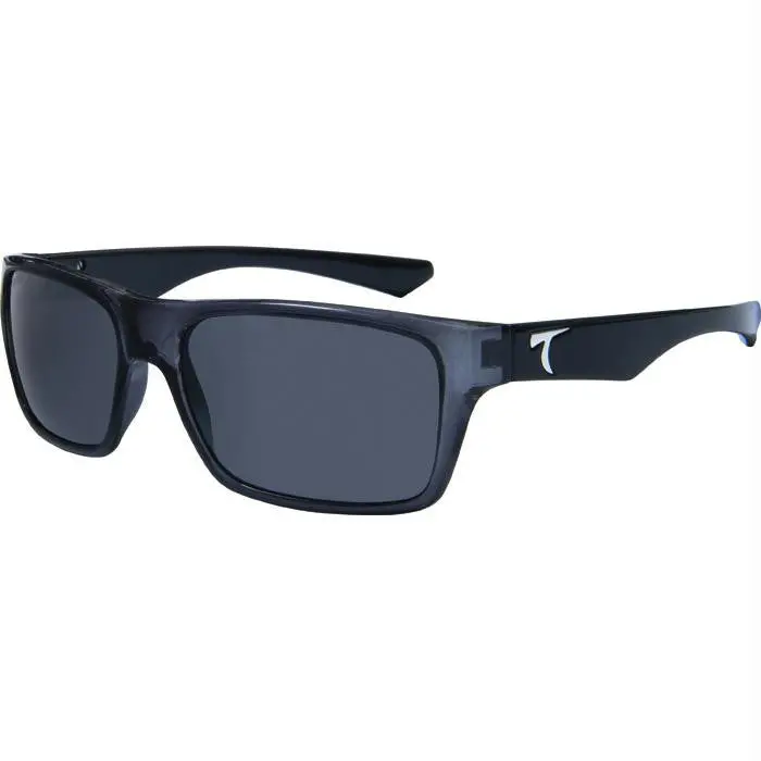 Zabra Crystal Sunglasses – Dark Smoke Frame With Grey Lenses 1
