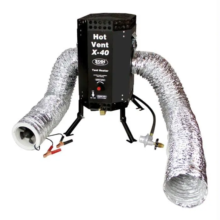 Zodi X-40 Hot Vent Tent Heater System 1