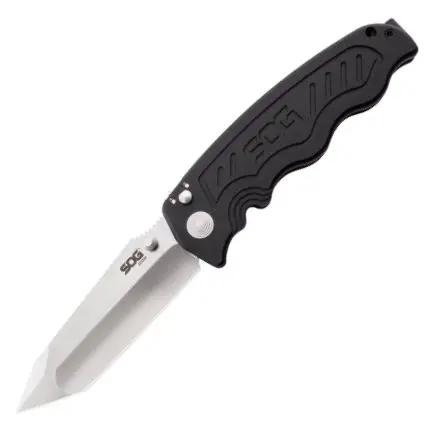 Zoom Tanto-Style Straight Edge Knife With Satin Finish 1
